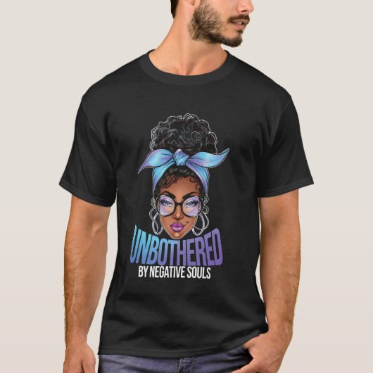 T-shirt Imperturbable par les âmes négatives (Devant)