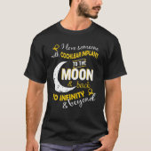 T-shirt Implant Cochlear J'Aime Quelqu'Un Avec Impl Cochle (Devant)