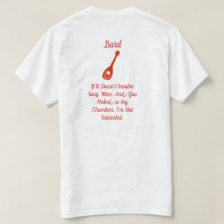 T-shirt Implication de barde