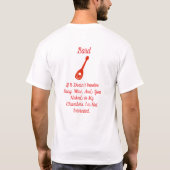 T-shirt Implication de barde (Dos)