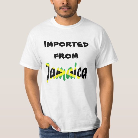 T-shirt Importé de Jamaïque (Devant)