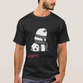 T-shirt Importer des pandas (Devant)