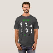 T-shirt importer des pandas comme pd Funny Data Science Li (Devant entier)