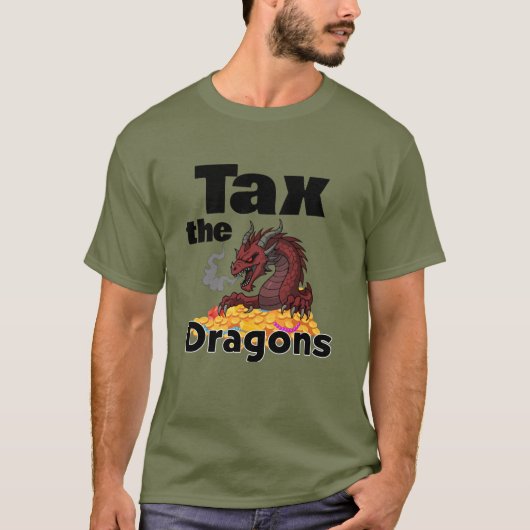 T-shirt Imposer les riches (Devant)