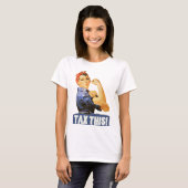 T-shirt IMPOSEZ CECI ! Fille de victoire (Devant entier)