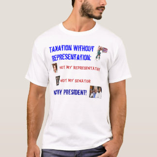 T-shirt Imposition sans représentation NO-BAMA !