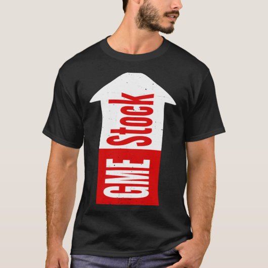 T-shirt Impossible d'arrêter GME Gamestick Gamestonk Stock (Devant)