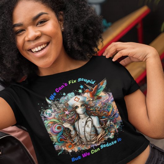 T-shirt Impossible de résoudre les bêtises : : Healing Har