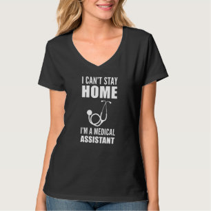 T-shirt Impossible de rester à la maison Médicale Frontlin