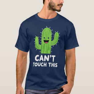 T-shirt Impossible de toucher ce jeu de cactus amusant