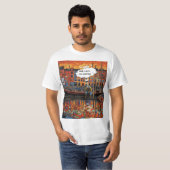 T-shirt Impossible de voir quoi que ce soit (Devant entier)