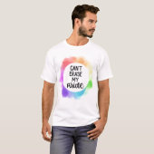 T-shirt Impossible d'effacer ma fierté (Devant entier)
