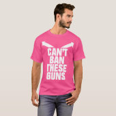 T-shirt Impossible D'Interdire Ces Armes À Feu (Devant entier)