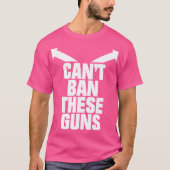 T-shirt Impossible D'Interdire Ces Armes À Feu (Devant)