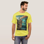 T-shirt Impossible Items Vending Machine – Surreal Retro D (Devant entier)