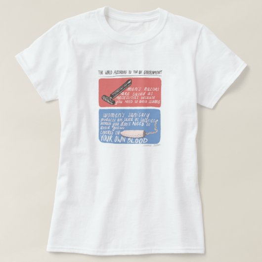 T-shirt Impôt de tampon (Design devant)