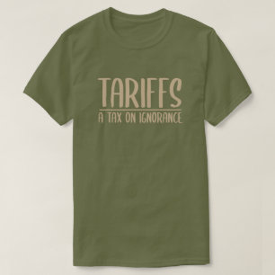 T-shirt Impôt sur les ignorants