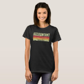 T-shirt Impôts comptables (Devant entier)