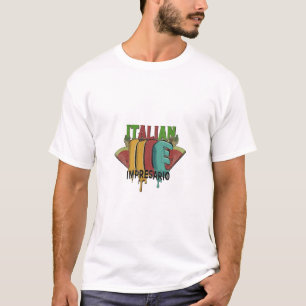 T-shirt Impresario italien de glace