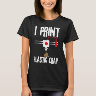 T-shirt Impression 3D 3D en plastique