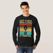 T-shirt Impression 3d cool pour garçons Hommes Impression (Devant entier)