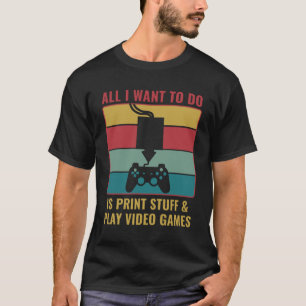 T-shirt Impression 3D Impression 3D Impression Stuff et je