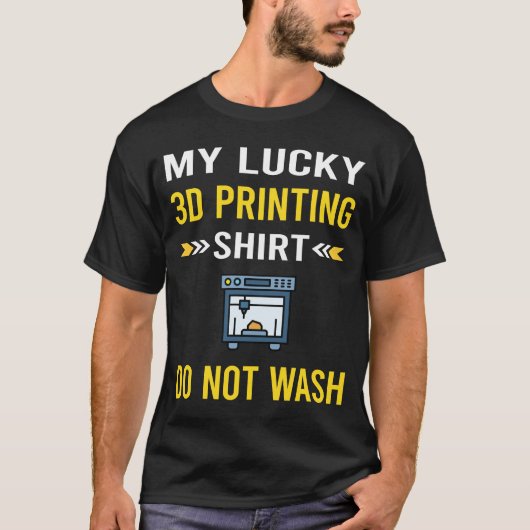 T-shirt Impression 3D Lucky Shirt (Devant)