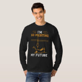 T-shirt Impression 3D pour passionnés d'impression 3D (Devant entier)