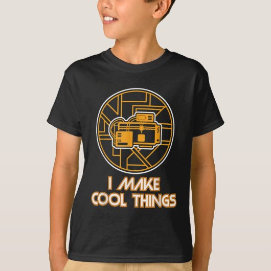 T-shirt Impression 3D T pour un passionné d'imprimante 3D (Devant)