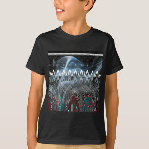 T-shirt Impression artistique Abstraite remarquable