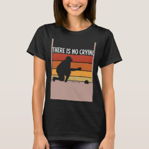 T-shirt Impression au dos Il n'y a pas de pleurs au Bocce