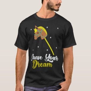 T-shirt Impression au dos Poursuivez votre rêve Hobby Hors