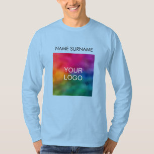 T-shirt Impression avant Ajouter Business Company Logo Men