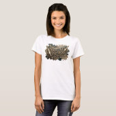 T-shirt Impression BOTTLE PATROL Orange Moderne (Devant entier)