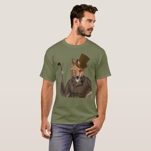T-shirt Impression Bounder Fox (Devant entier)