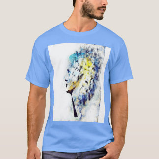 T-shirt Impression colorée oeuvre d'art