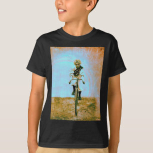 T-shirt Impression colorisée vintage de 1896 de coureuse c