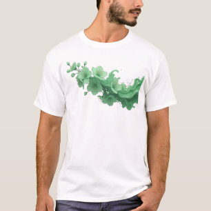 T-shirt Impression créative de FLEUR ABSTRAITE unique