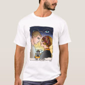 T-shirt Impression d'aquarelle Gatsby Tarot (Devant)