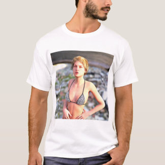 T-shirt Impression d'art Angry Beach Nqzvq1