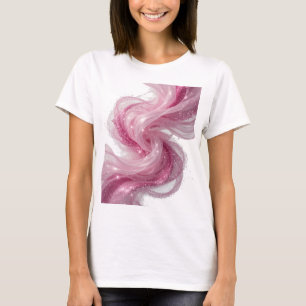 T-shirt Impression d'art d'art abstrait argent ABSTRACT AR