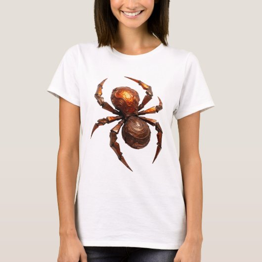 T-shirt Impression d'art de mode ABSTRACT ART Argent Class (Devant)