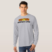 T-shirt Impression d'art Kaleidoscope d'or (Devant entier)