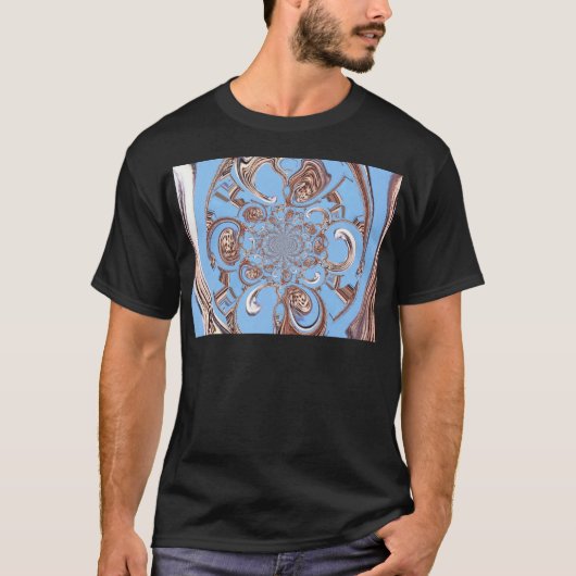 T-shirt Impression d'art Kaleidoscope vintage (Devant)