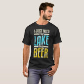 T-shirt Impression de brochet (Devant entier)
