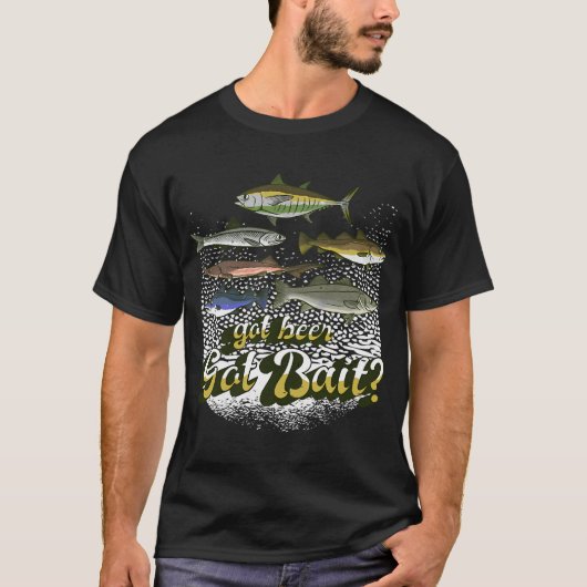 T-shirt Impression de crappie (Devant)
