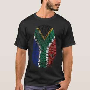 T-shirt Impression de doigt - Afrique du Sud