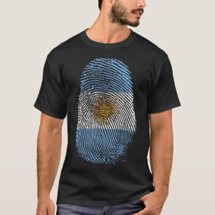T-shirt Impression de doigt - Argentine