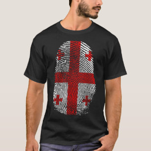 T-shirt Impression de doigt - Géorgie