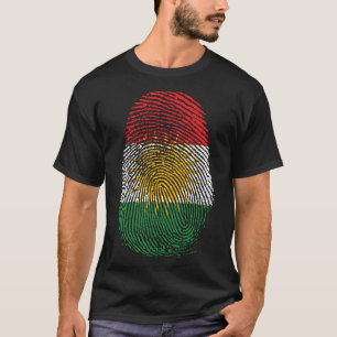 T-shirt Impression de doigt - Kurdistan